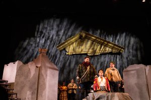 John as Priest with Tamino